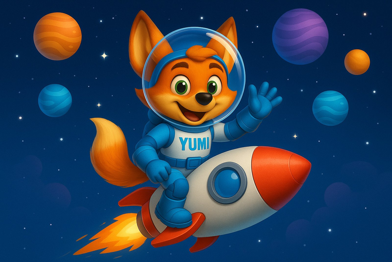 Afbeelding YES-EVENTS thema mini rocket kids