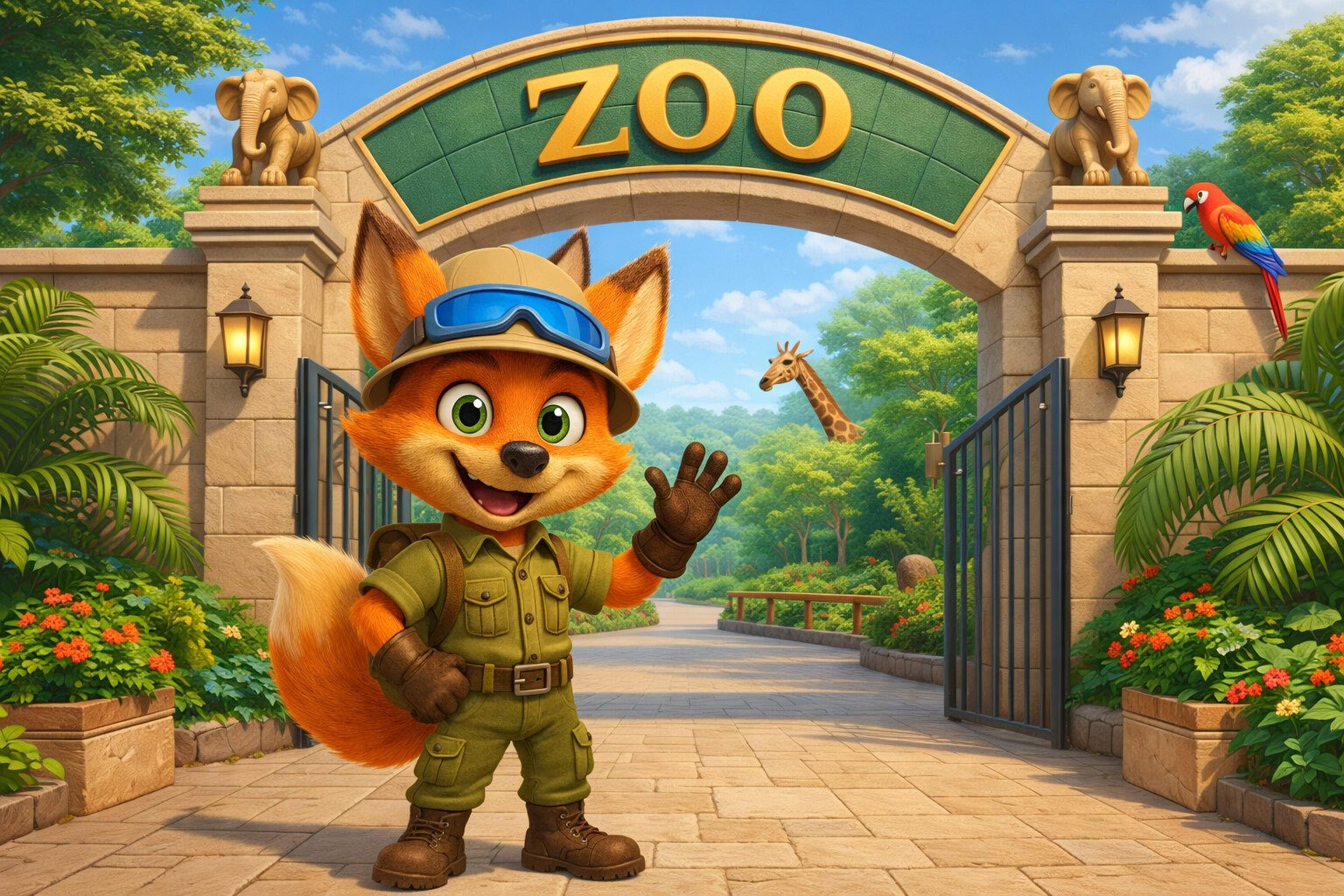 Afbeelding YES-EVENTS thema mini safari