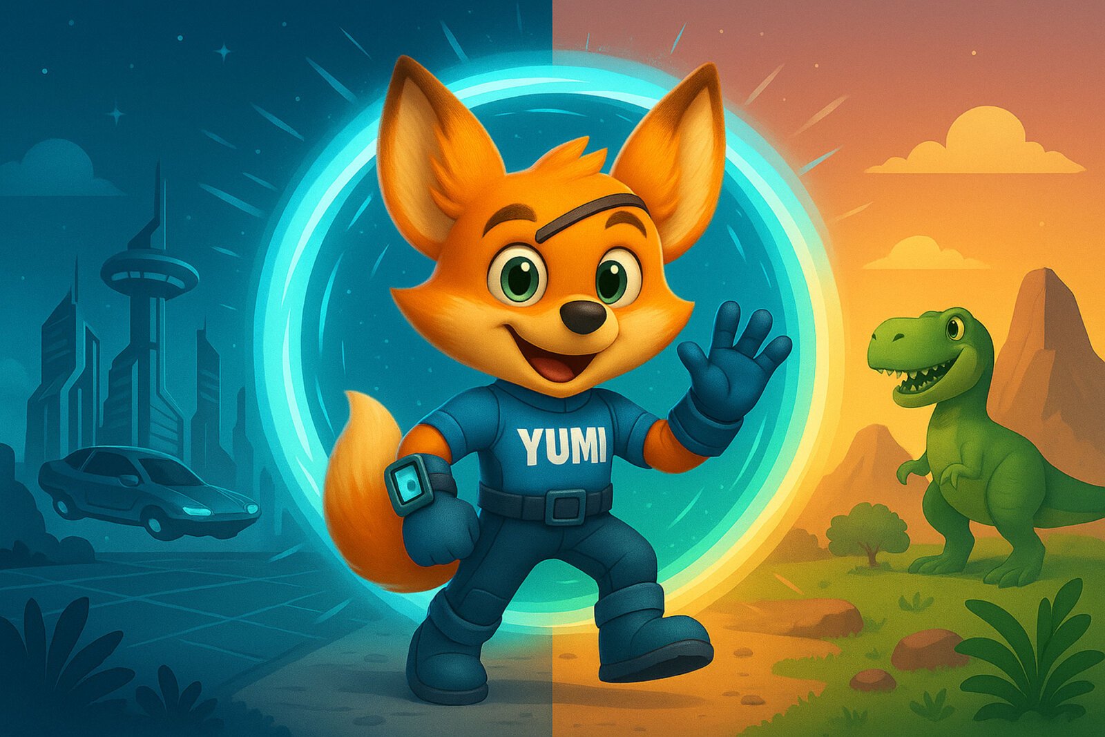 Afbeelding YES-EVENTS thema mini time travelers