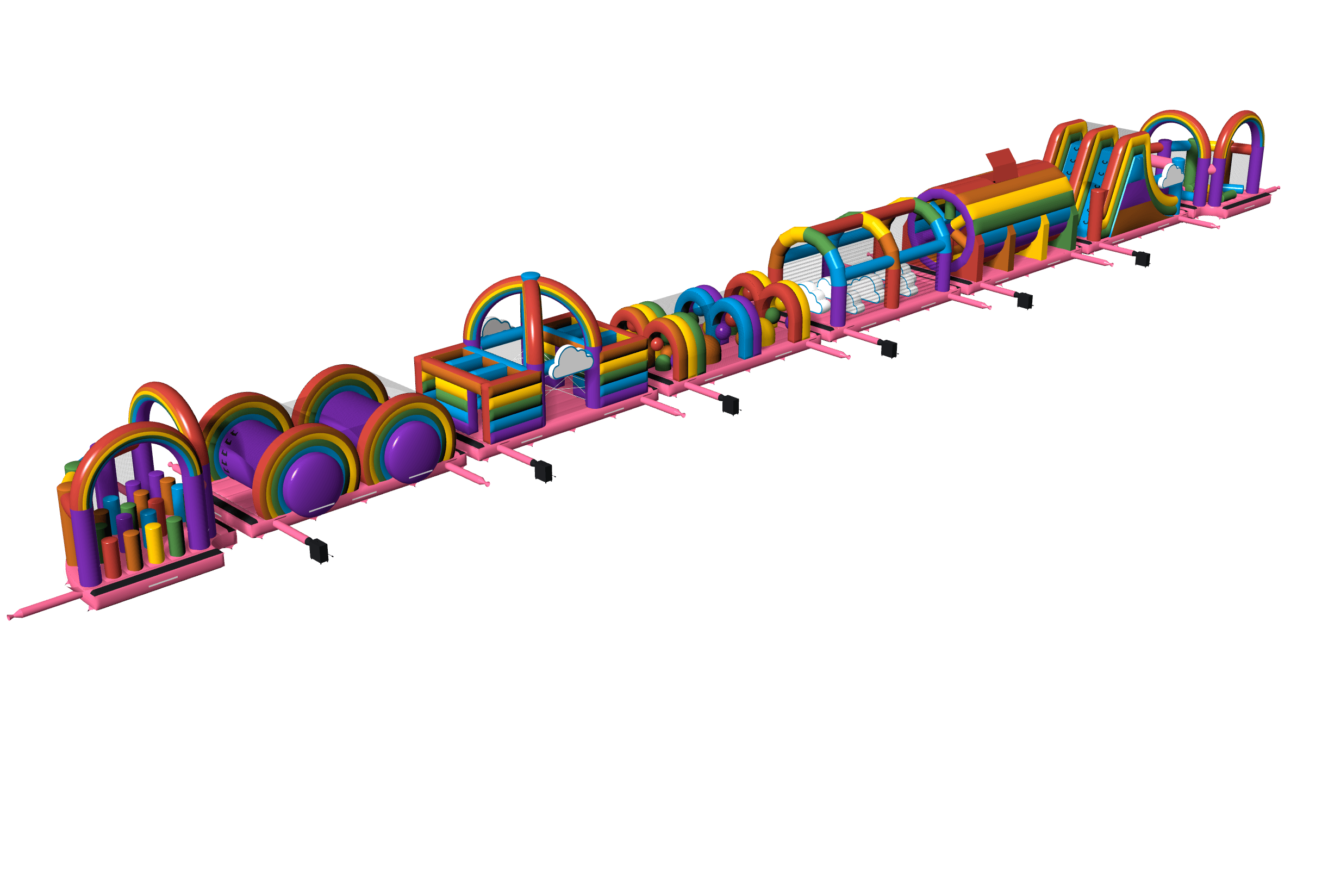 Afbeelding Rainbow track (56m)