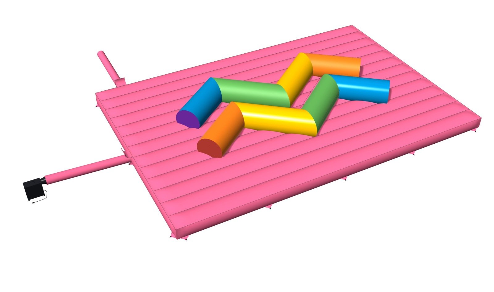 Afbeelding Rainbow zig zag zap